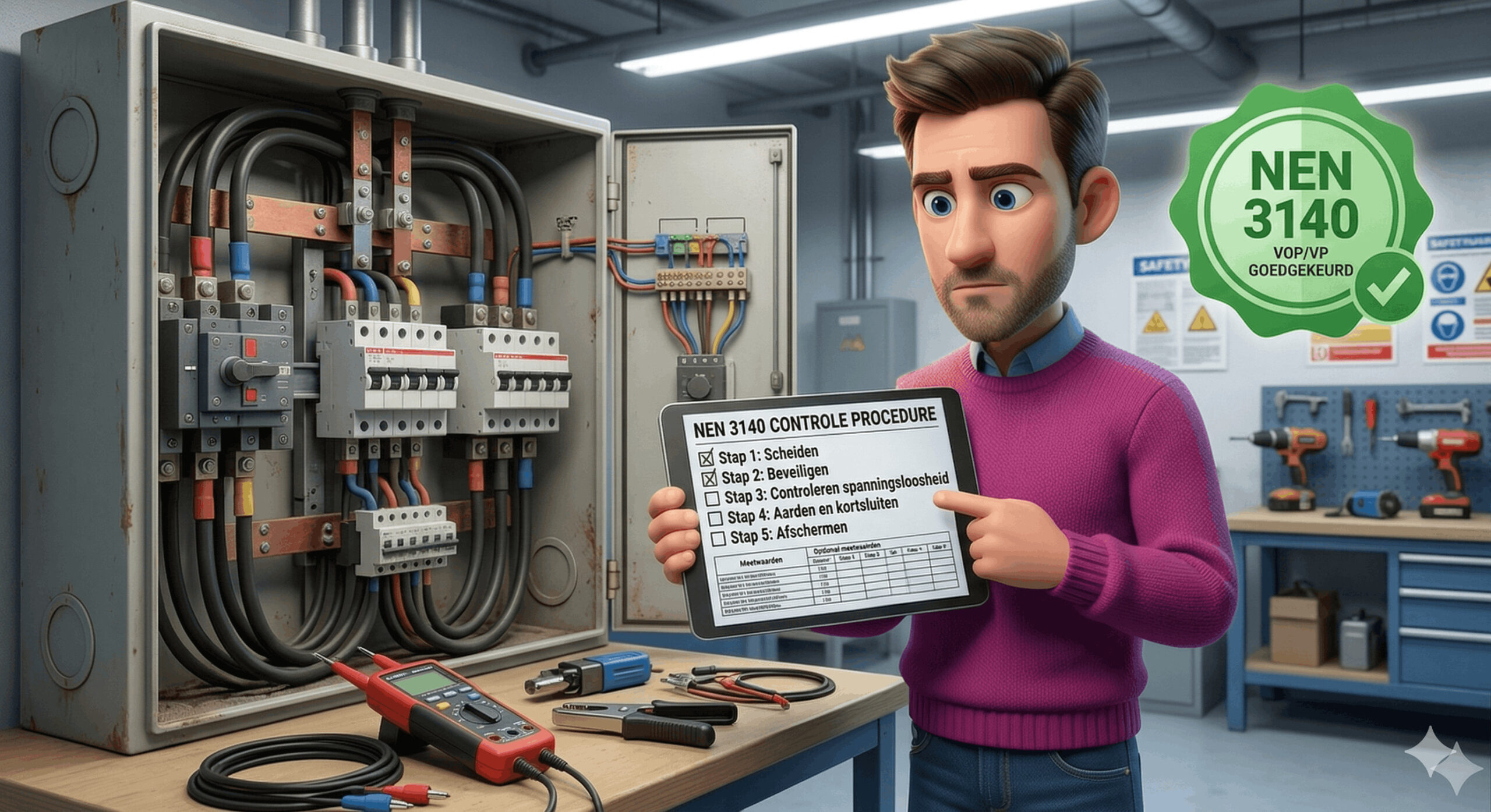 spanningsloos werken