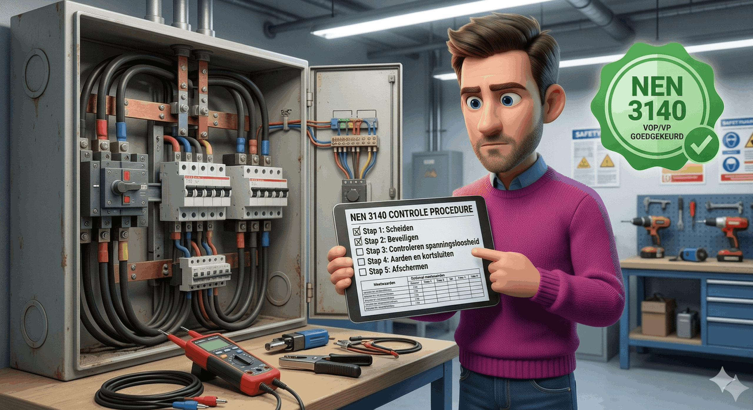 spanningsloos werken